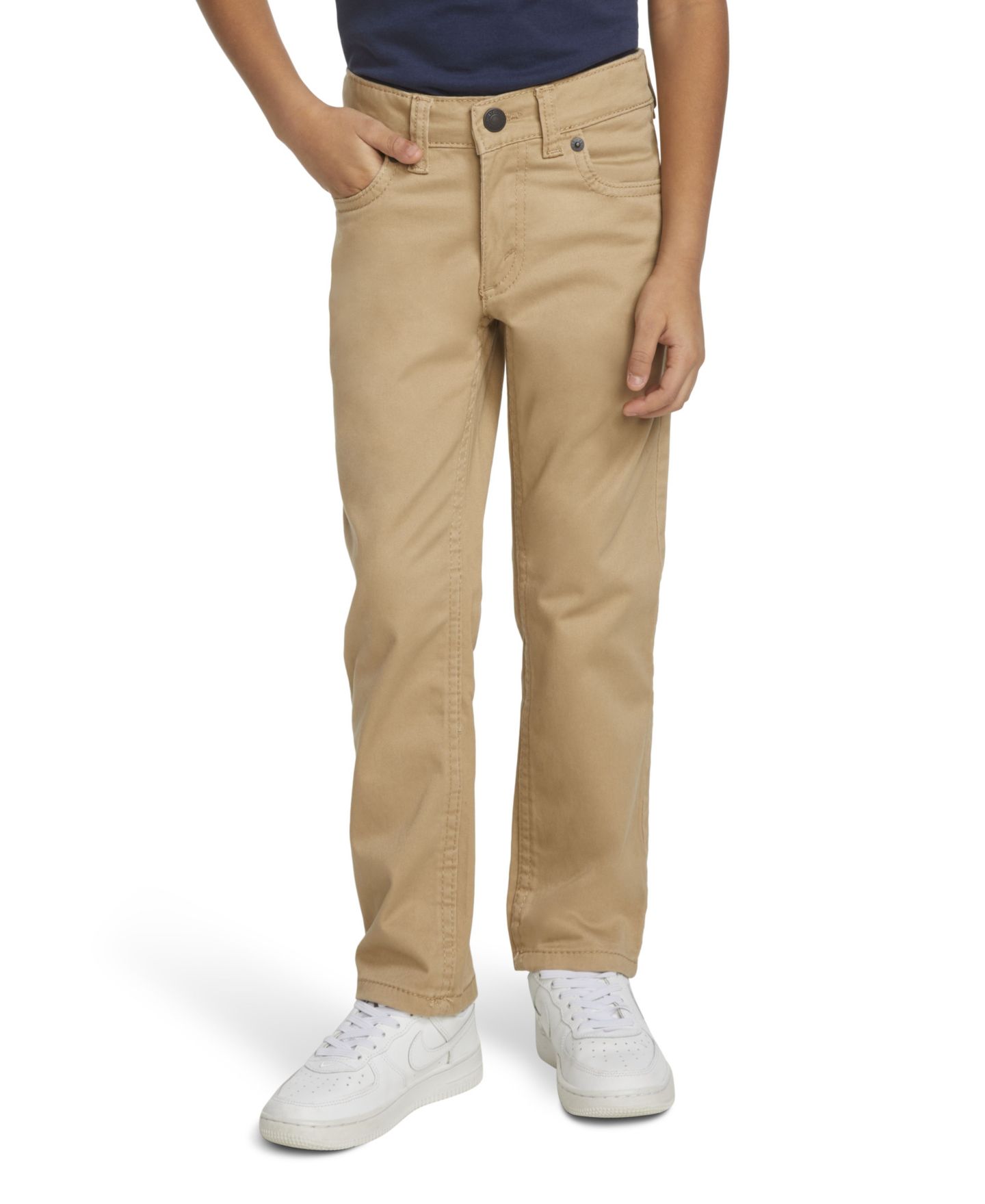 Брюки Levi's 511™ Slim Fit Five-Pocket Sueded для мальчиков, цвет: Золотой — фото 3