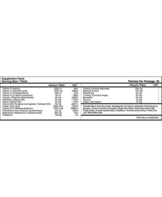 Hangover Plus Vitamin Patch by (30-Day Supply)