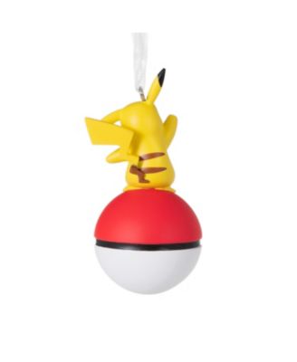 Christmas Ornament Pokemon Pikachu on Poke Ball
