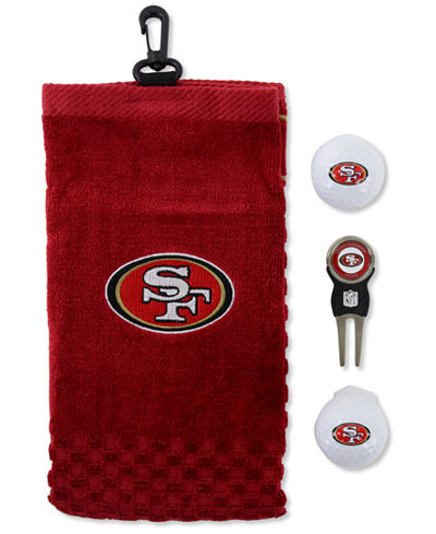 Team Golf San Francisco 49ers Golf Towel Gift Set