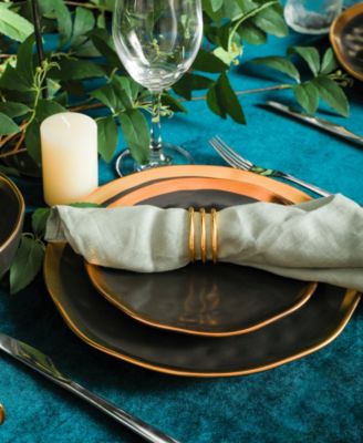 Florian 16 Pc. Dinnerware Set, Service For 4