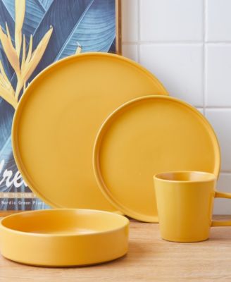 Cleo 16 Pc. Dinnerware Set, Service For 4