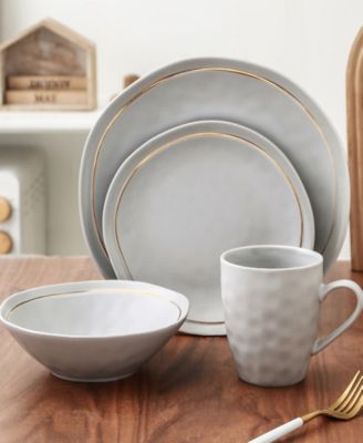 Clara 16 Pc. Dinnerware Set, Service for 4