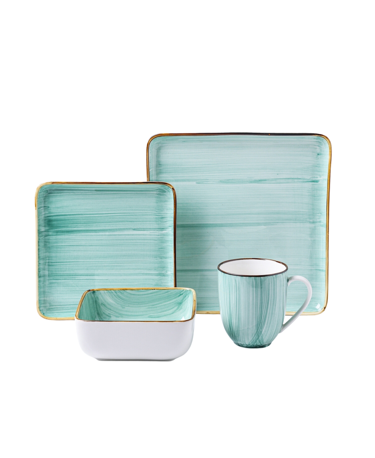 Stone Lain Esmeralda Pc. Dinnerware Set, Service for 8