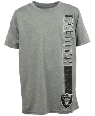 adidas - Boys' Oakland Raiders Shatter Text Dri-Tek T-Shirt