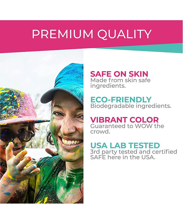 Meant2tobe Hawwwy Colorful Powder for Holi Festival, Burnout Girl/Boy