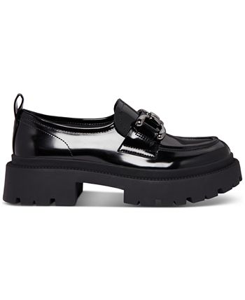 Madden Girl Ashlee Platform Lug-Sole Bit Loafers - Macy's