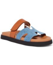 Steve madden navy blue sandals store