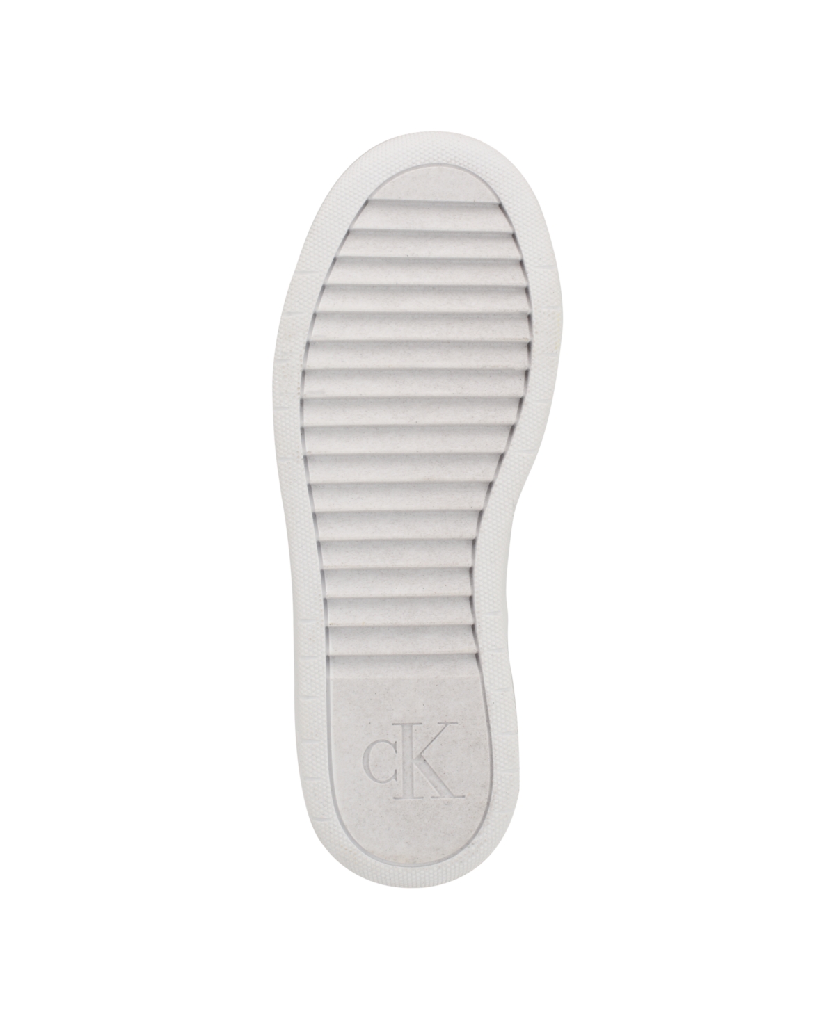 Calvin Klein Women's Daili Lace-Up Platform Casual Sneakers - White - Faux Leather