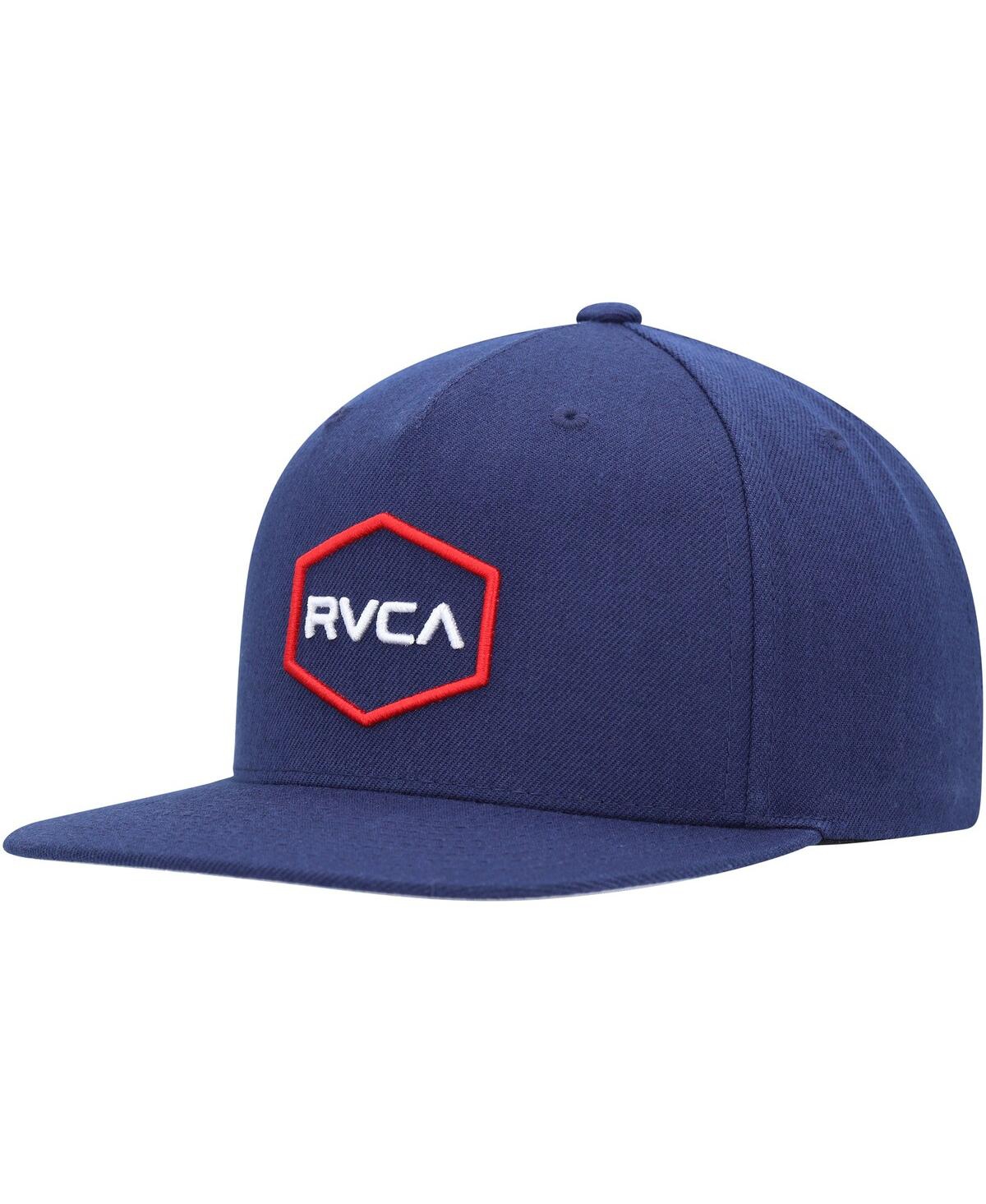 Rvca Kids' Big Boys And Girls  Navy Commonwealth Snapback Hat