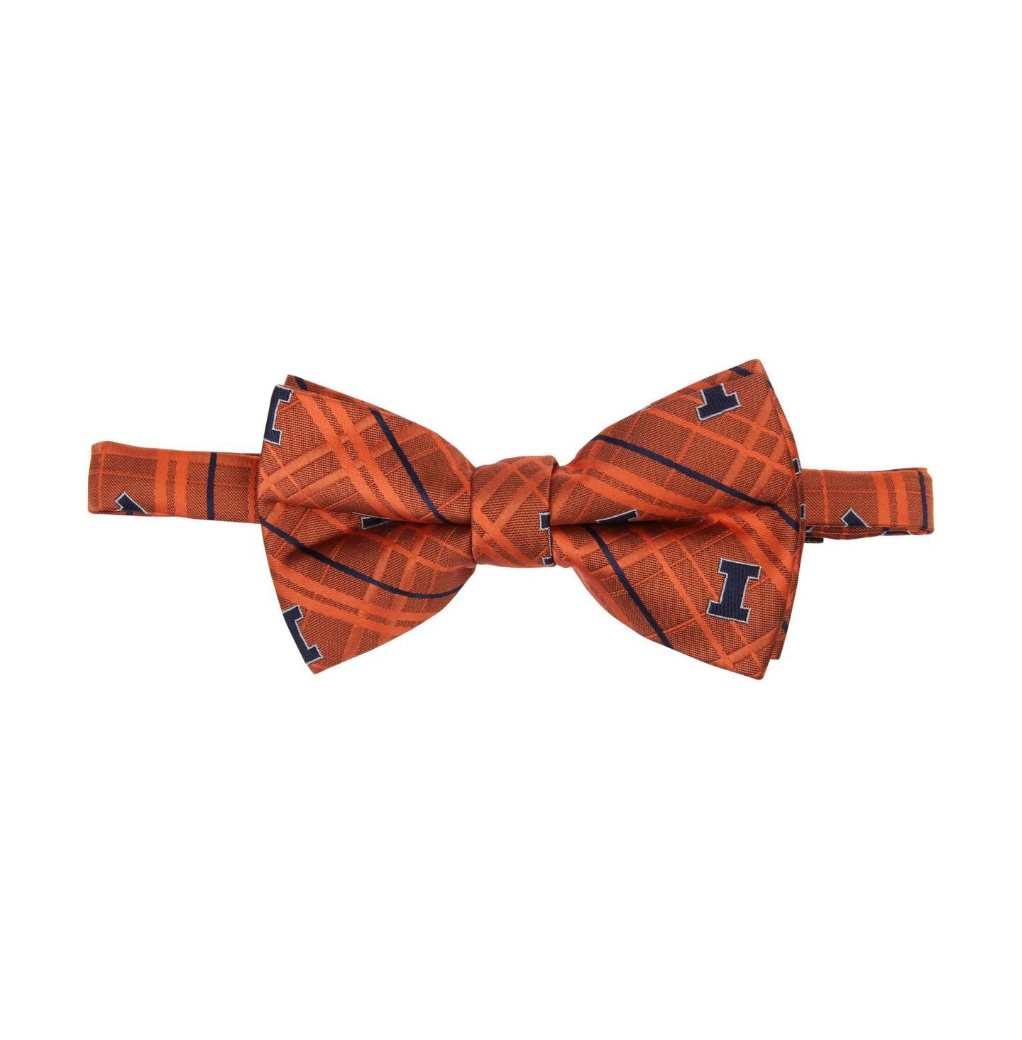 Мужской галстук-бабочка Eagles Wings Orange Illinois Fighting Illini Oxford Bow Tie — фото 1