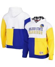 Varsity Satin Full-Snap Golden State Warriors City Collection White Jacket  - Jackets Masters