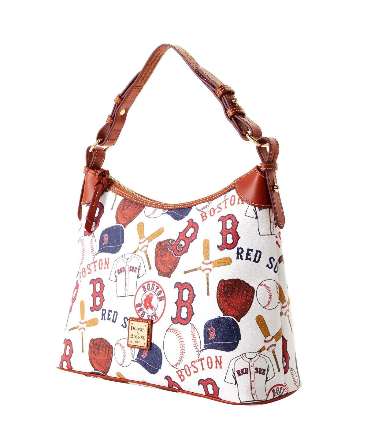 Dooney & Bourke Women's  Boston Red Sox Game Day Hobo Bag In White