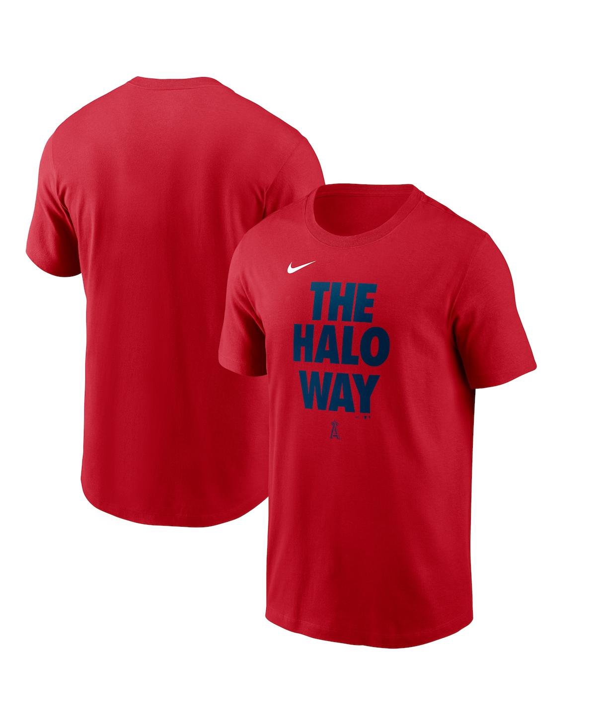 Men's NikeLos Angeles Angels Rally Rule T-shirt - Red