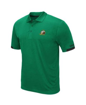 Men's Green Oregon Ducks Big and Tall Santry Polo Shirt