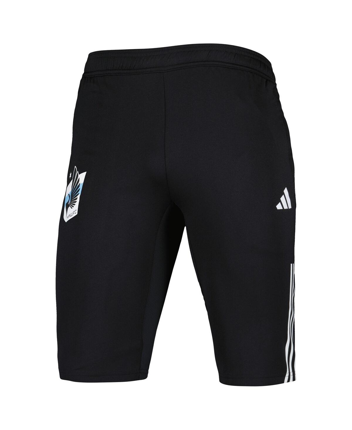 Shop Adidas Originals Men's Adidas Black Minnesota United Fc 2023 On-field Training Aeroready Half Pants