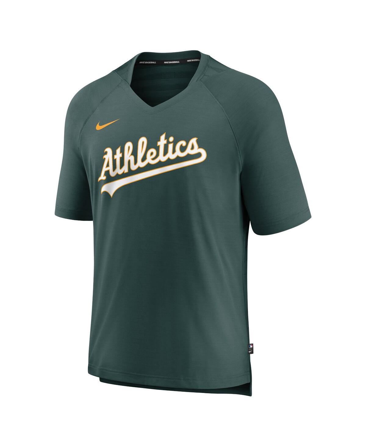 Nike Men's Oakland Athletics Green Authentic Collection Long