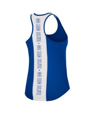 Women's Royal Kentucky Wildcats 10 Days Racerback Scoop Neck Tank Top
