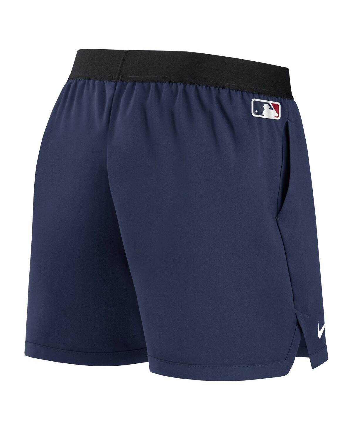 Nike Women's  Navy Boston Red Sox Authentic Collection Team Performance Shorts In Navy