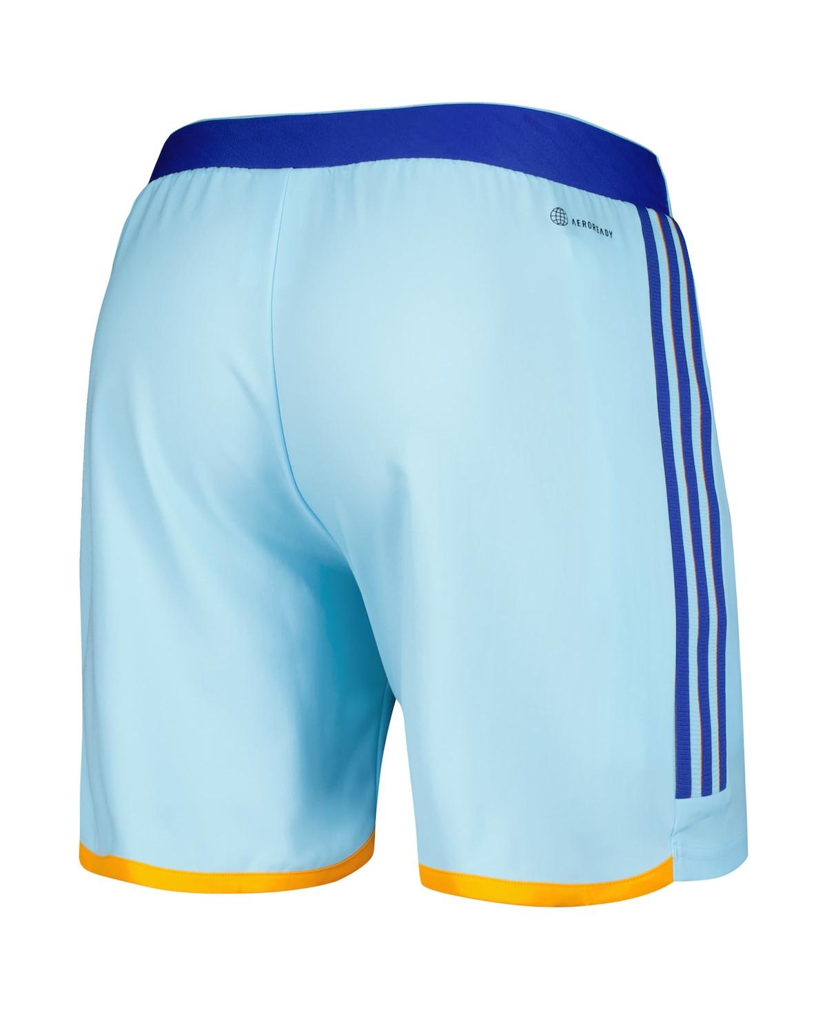 Shop Adidas Originals Men's Adidas Light Blue Colorado Rapids 2023 Away Aeroready Authentic Shorts