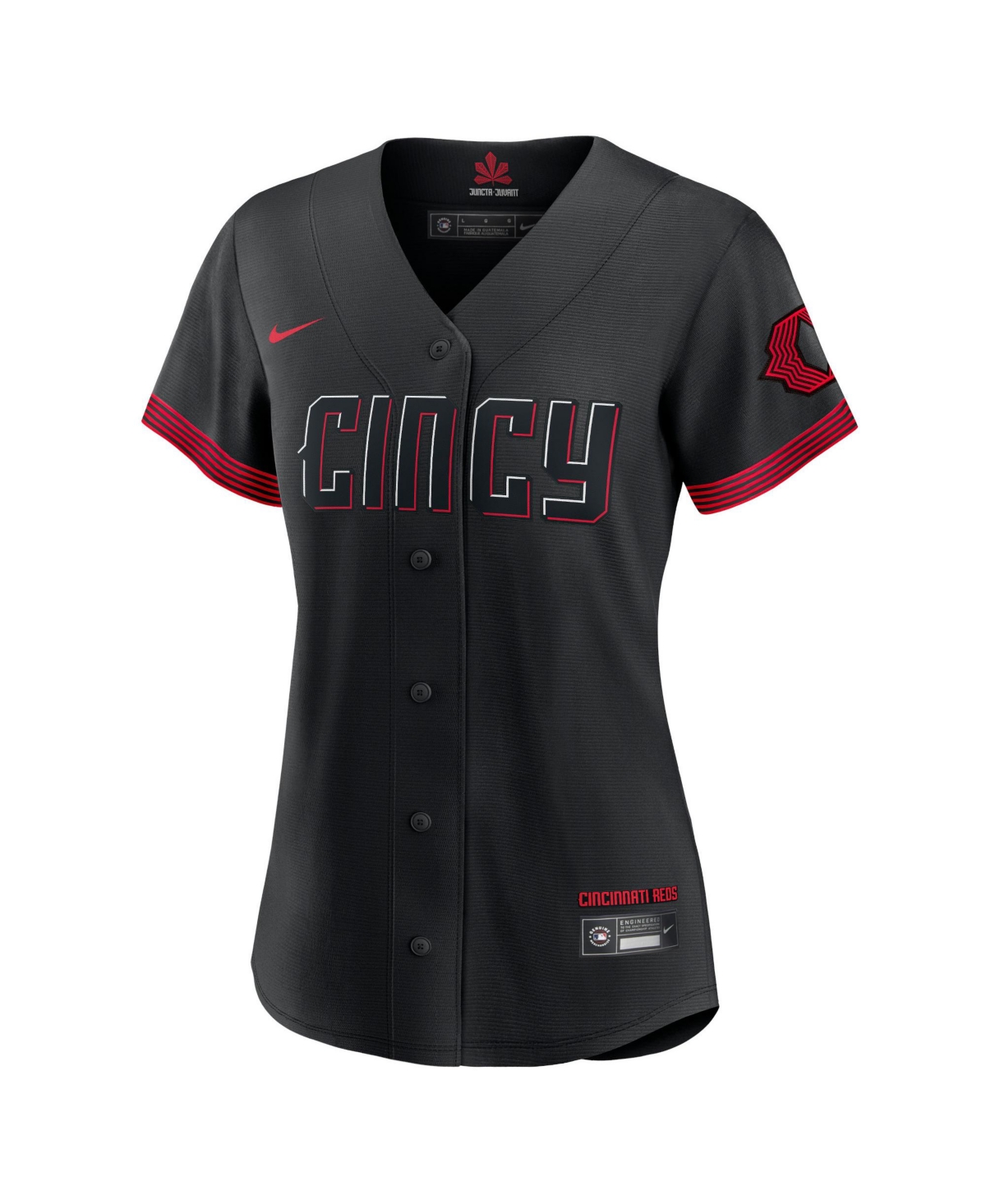 Women's NikeCincinnati Reds Barry Larkin 2023 City Connect Replica Player Jersey - Black