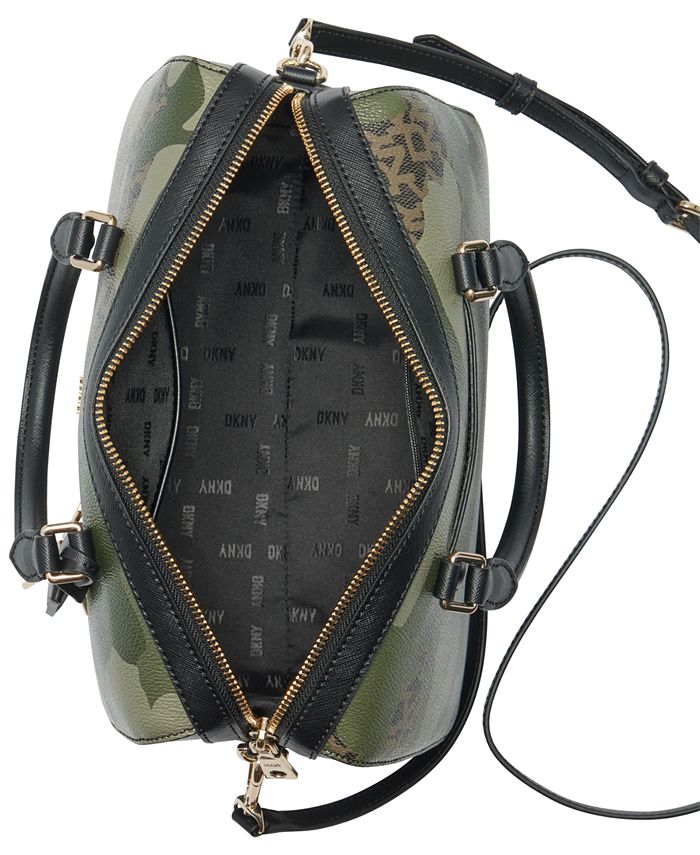 DKNY Paige Medium Camo Duffle Macy's