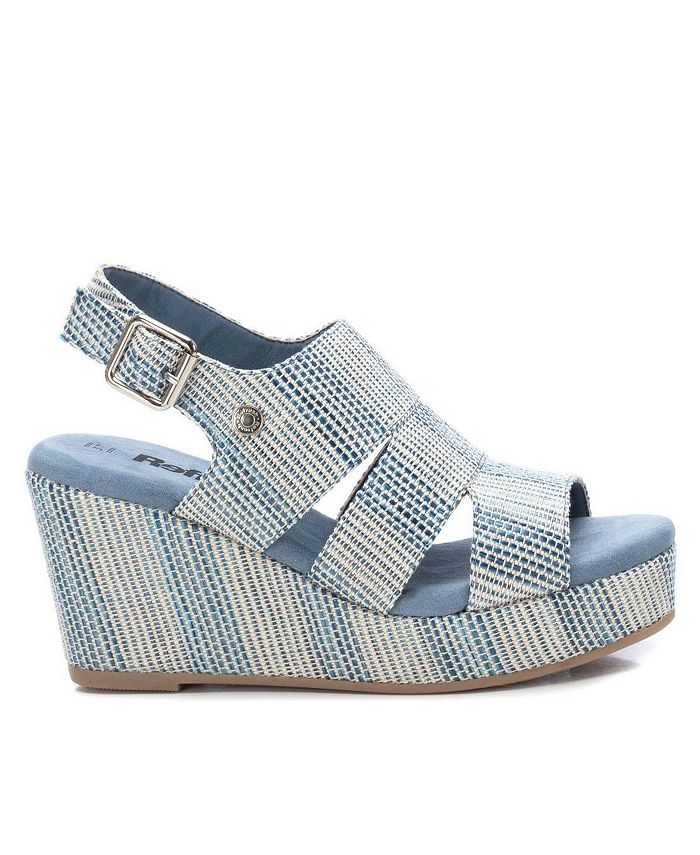 XTI Women's Wedge Sandals By Blue Macy's