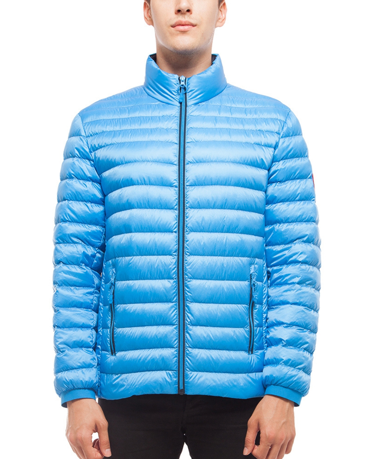 Men's Ultra-Light Packable Down Jacket - Malibu blue