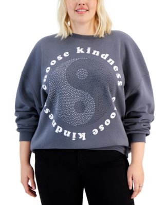 Grayson Threads, The Label Trendy Plus Size Cotton Graphic Sweatshirt ...