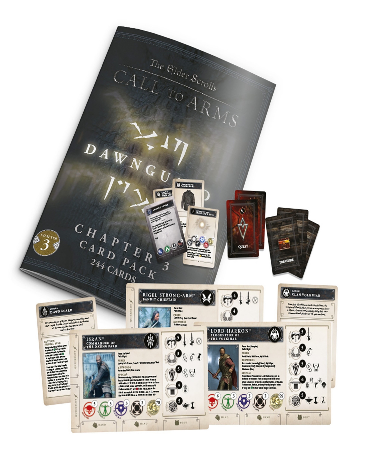 Modiphius The Elder Scrolls Call To Arms Chapter 3 Card Pack In Multi