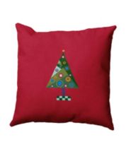 Nanan Christmas Pillow Covers 18x18 inch Set of 4 Decorative Farmhouse Throw Pillow Covers Holiday Rustic Pillow Cases for Sofa Couch Home Decor
