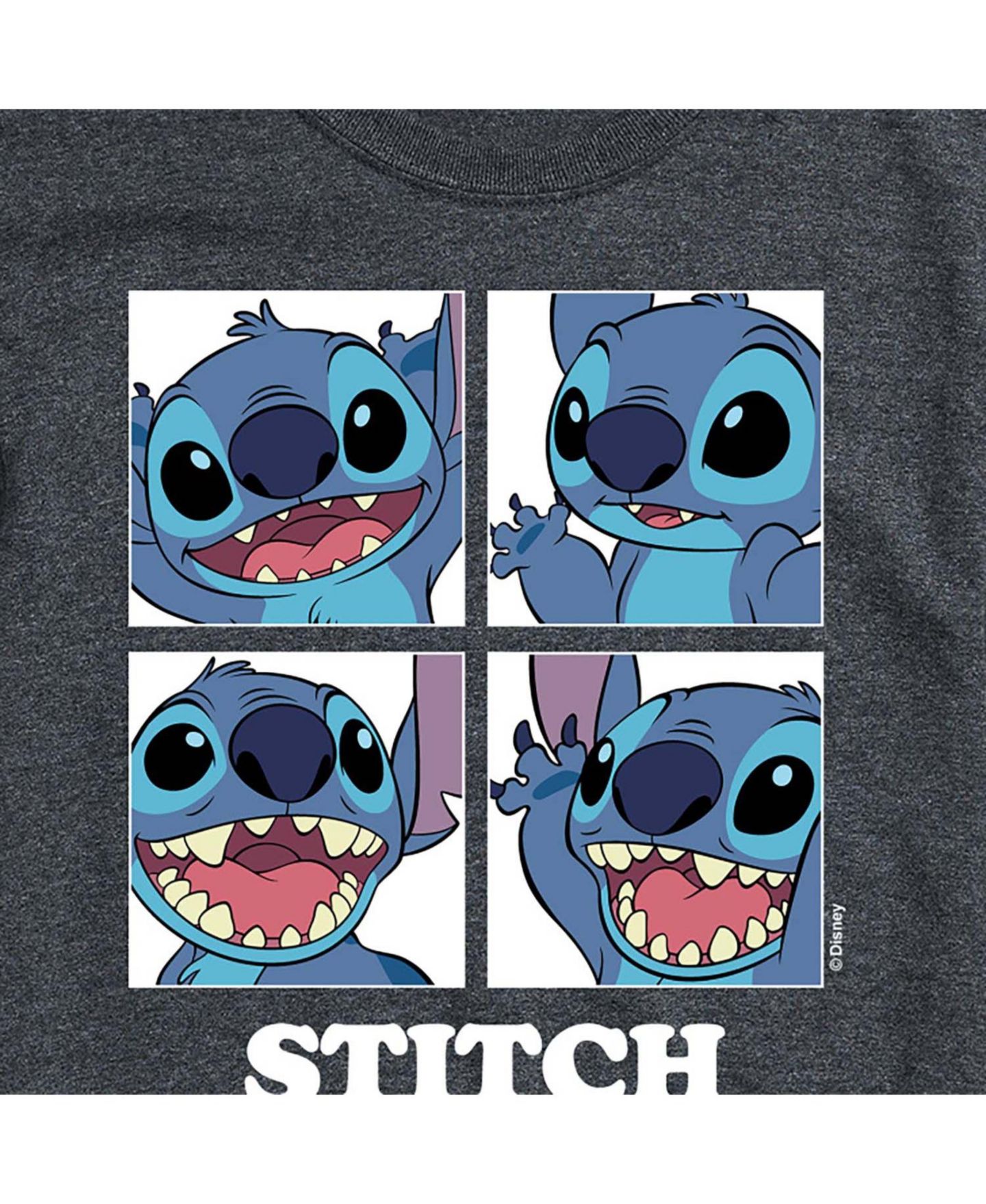Мужская футболка AIRWAVES Lilo and Stitch Graphic, цвет: Серый — фото 3