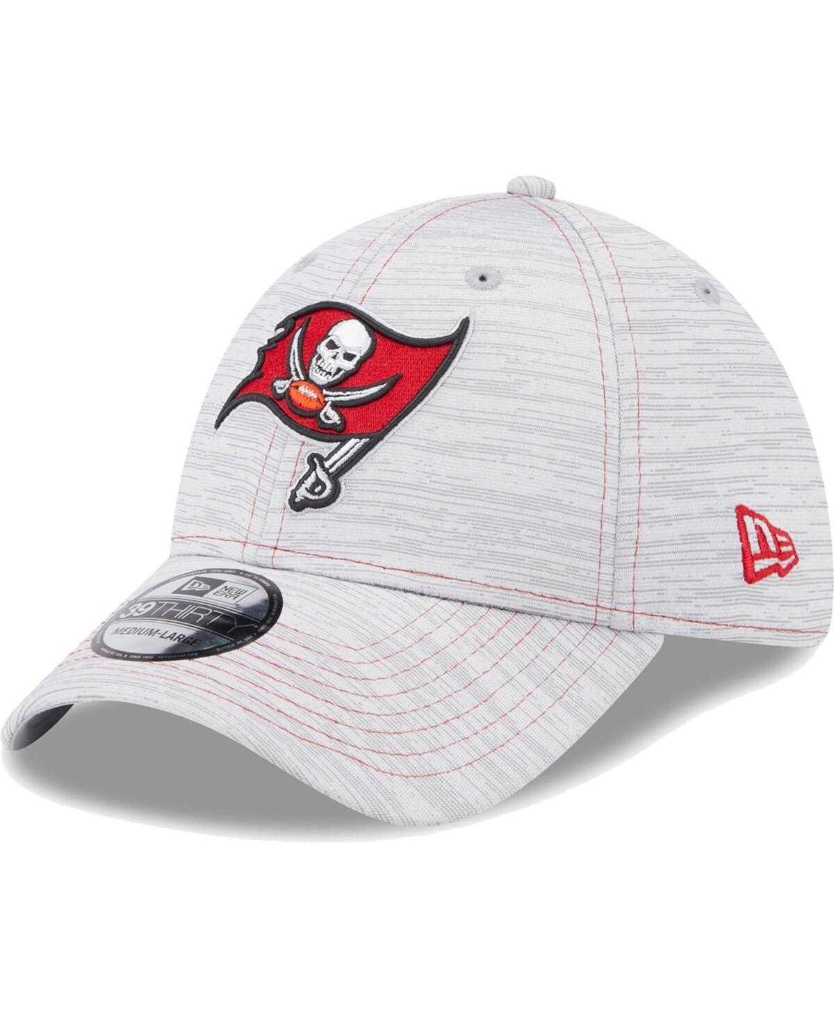 Shop New Era Men's  Gray Tampa Bay Buccaneers Speed 39thirty Flex Hat