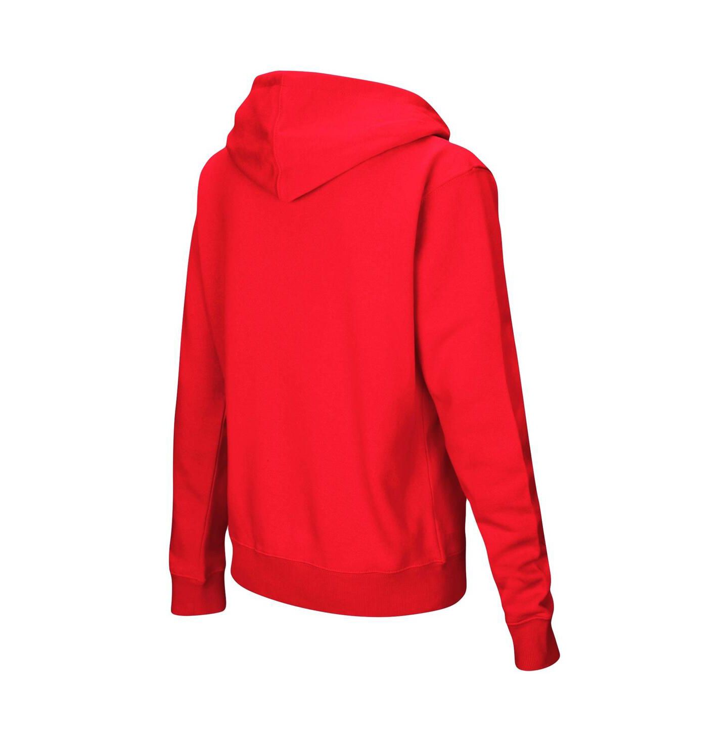 Женское худи Stadium Athletic Scarlet Nebraska Huskers Team Big Logo Pullover — фото 3