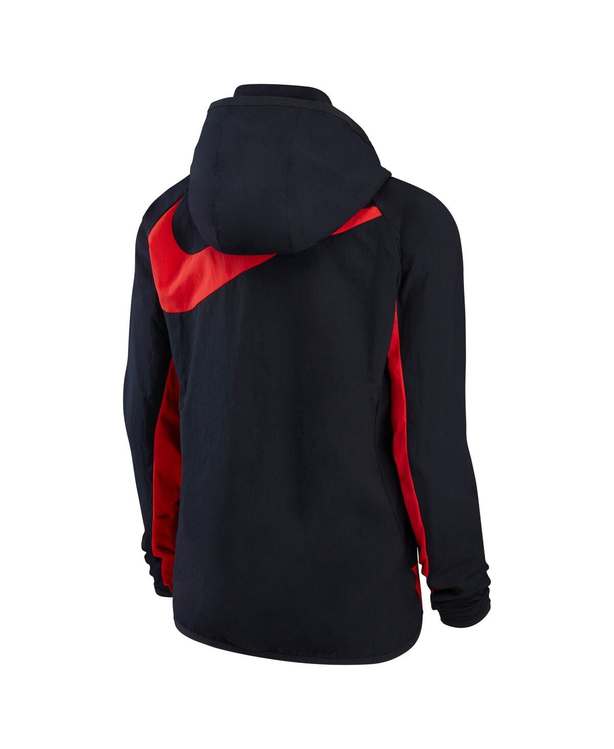 Women's NikePortland Thorns Fc All-Weather Raglan Performance Full-Zip Hoodie Jacket - Black