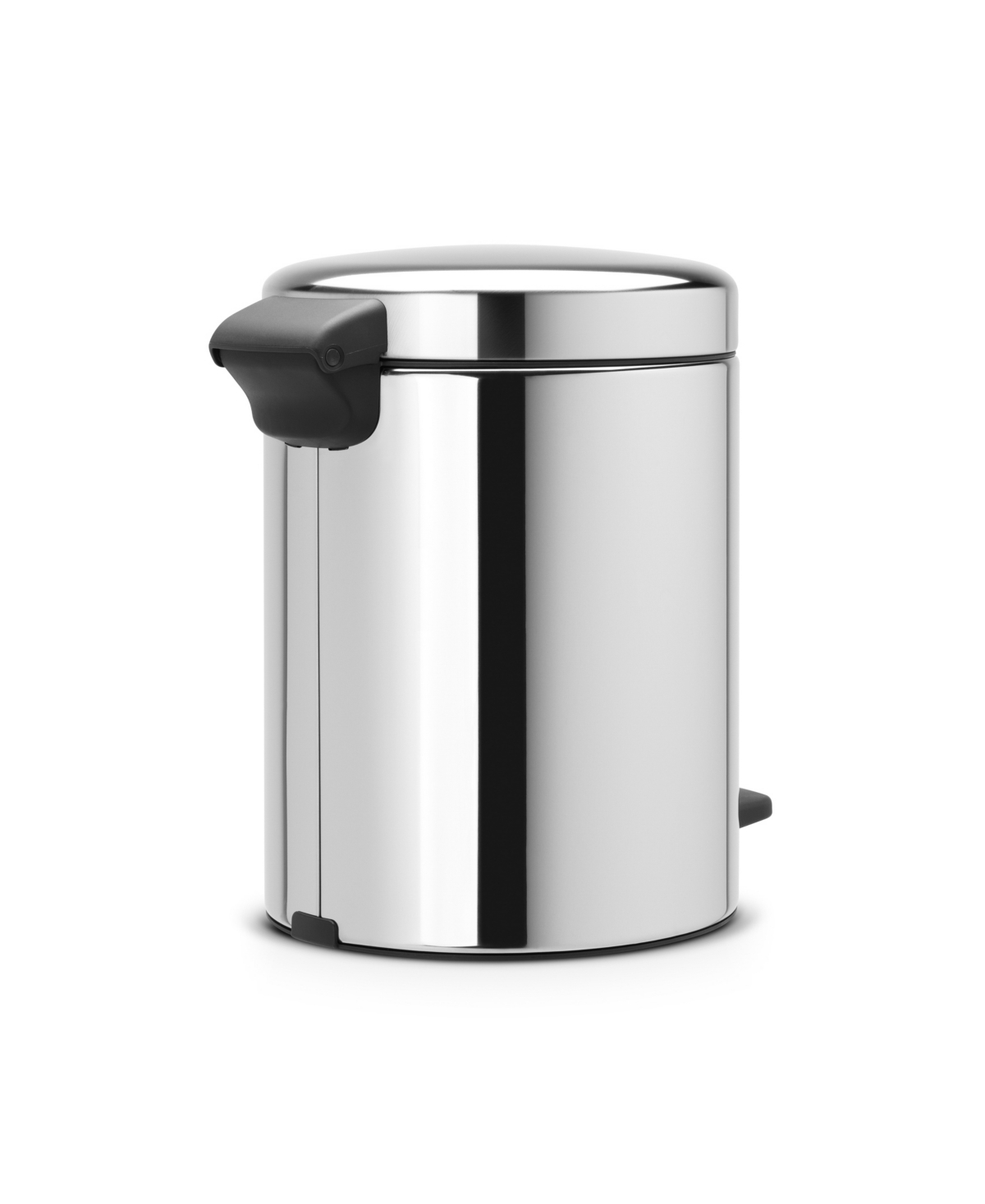 Shop Brabantia New Icon Step On Trash Can, 1.3 Gallon, 5 Liter In Brilliant Steel