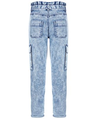 Epic Threads Big Girls Paperbag Denim Jeans, Created for Macy's 
