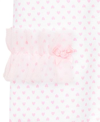 Little Me - Baby Coverall, Baby Girls Coverall with Matching Hat