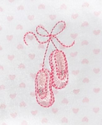 Baby Girls Ballet Hearts Gown and Beanie Set