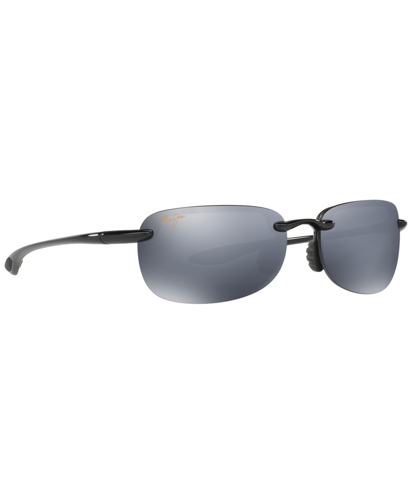 Солнцезащитные очки Maui Jim Unisex Polarized Sunglasses, Sandy Beach, цвет: Чёрный серый — фото 5