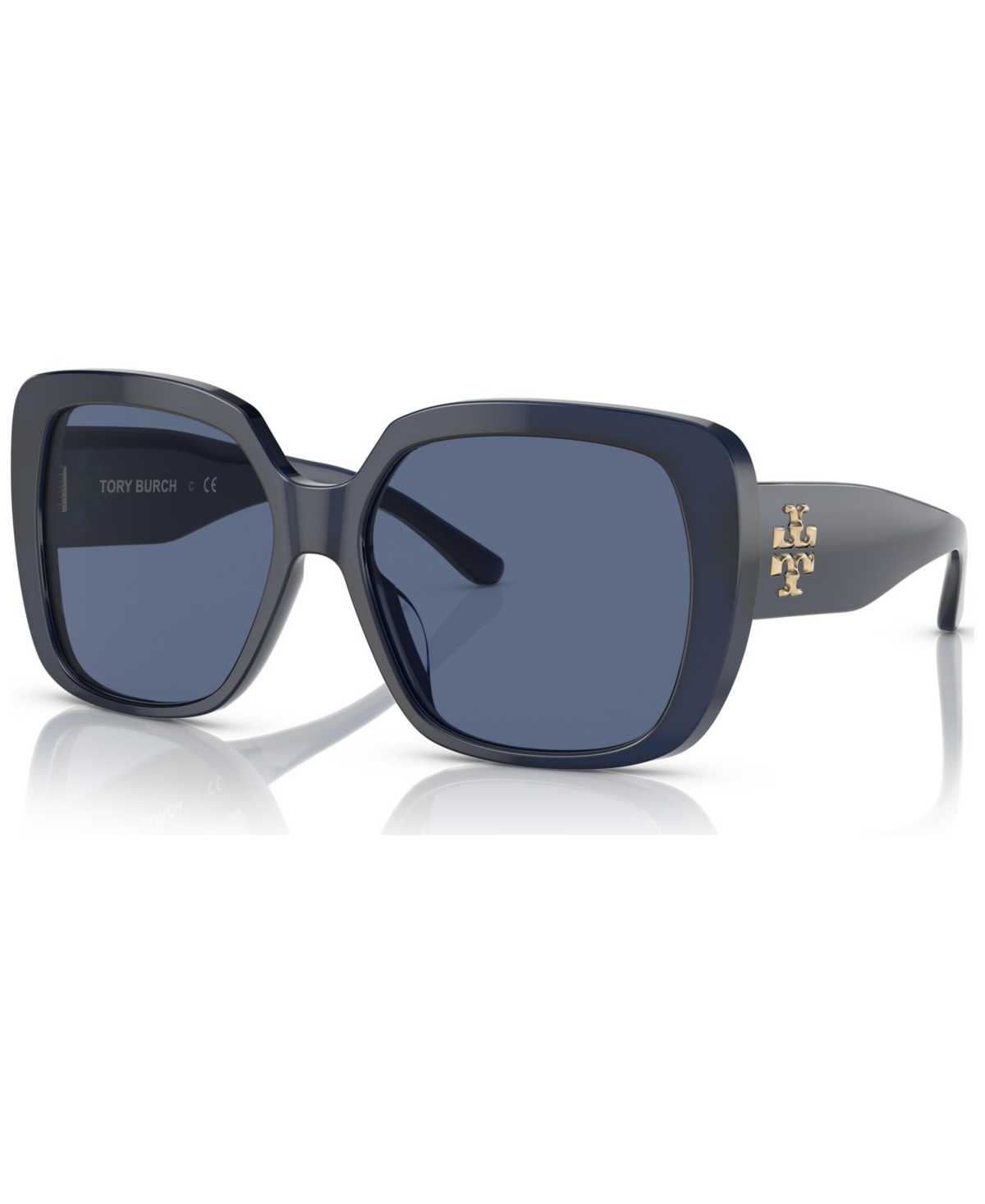 Tory Burch Women's Sunglasses, Ty7112um In Milky Navy