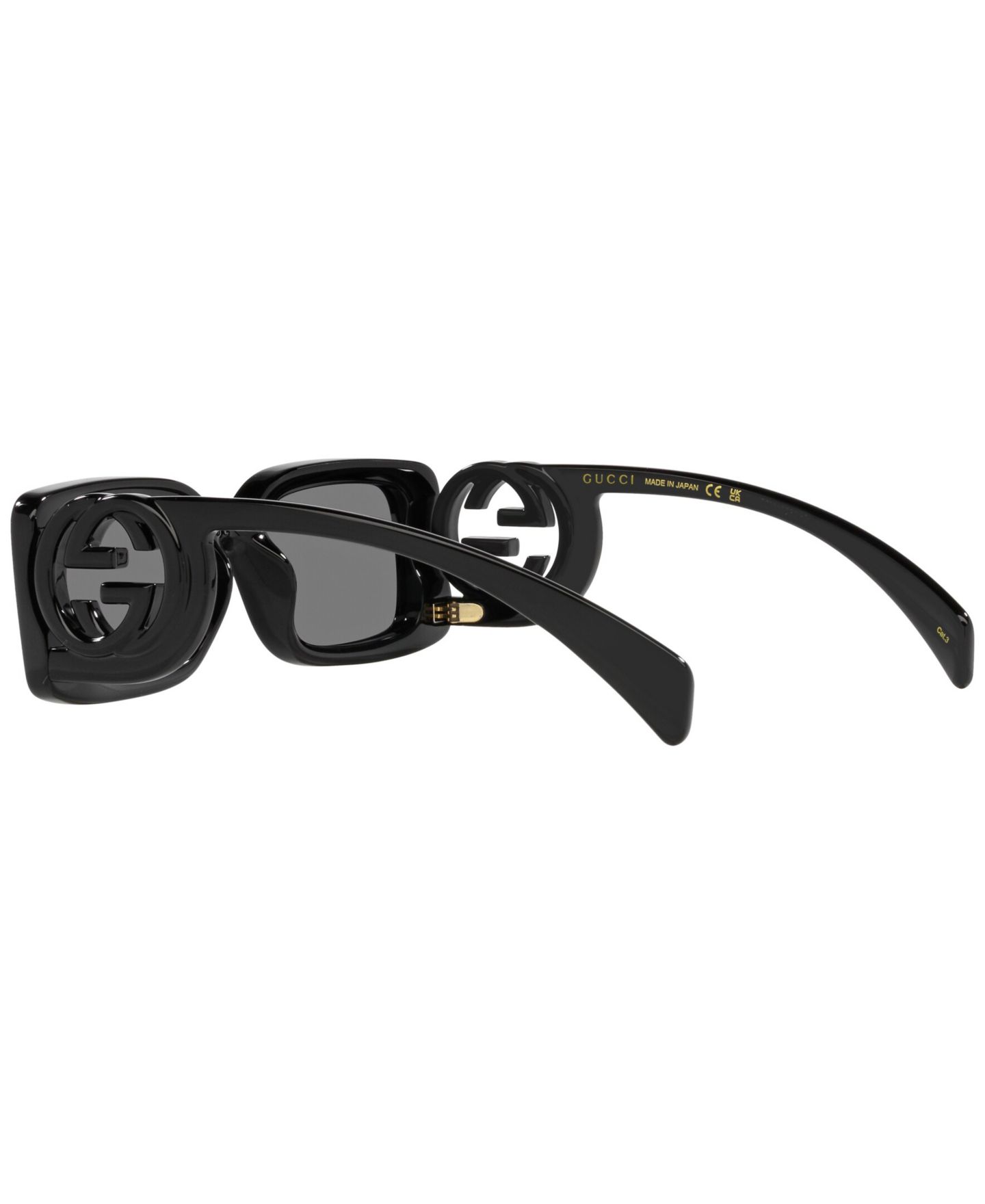 Женские солнцезащитные очки Gucci Sunglasses, GG1325S, цвет: Чёрный — фото 9