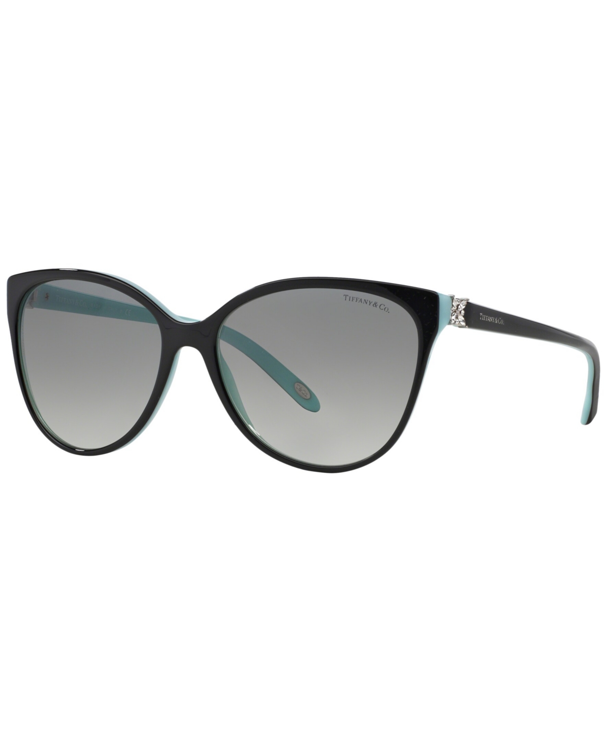 Tiffany & Co Women's Sunglasses, Tf4089b In Black On Tiffany Blue