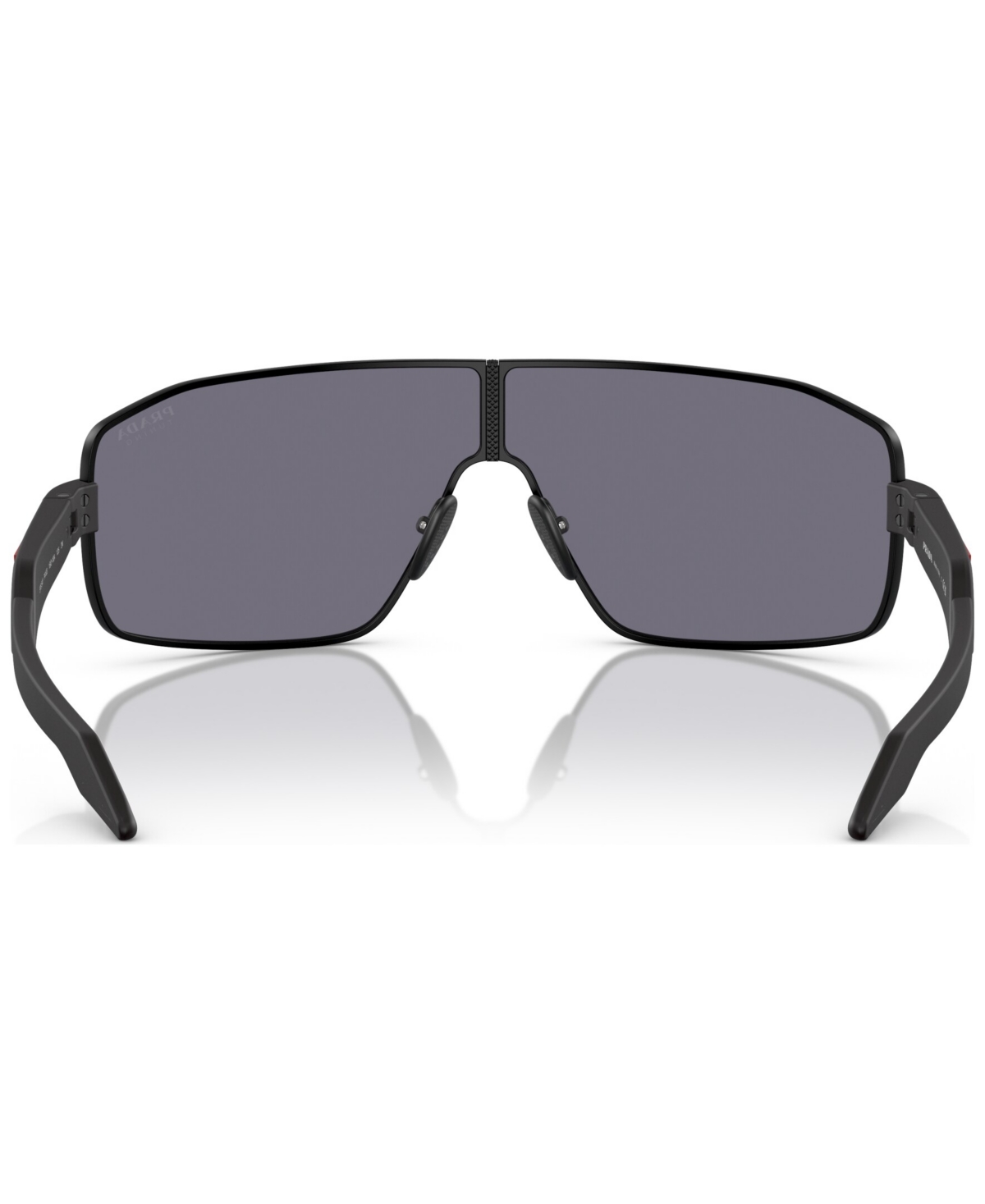 Shop Prada Men's Sunglasses, Ps 54ys In Matte Black