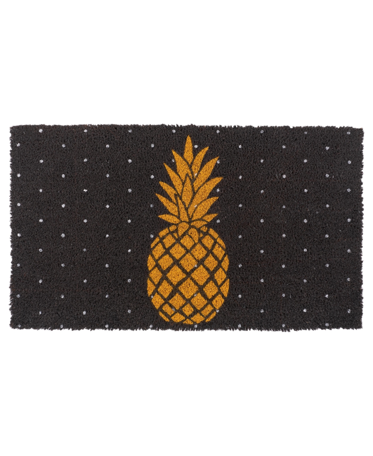 Coir Doormat, Pineapple - Beige