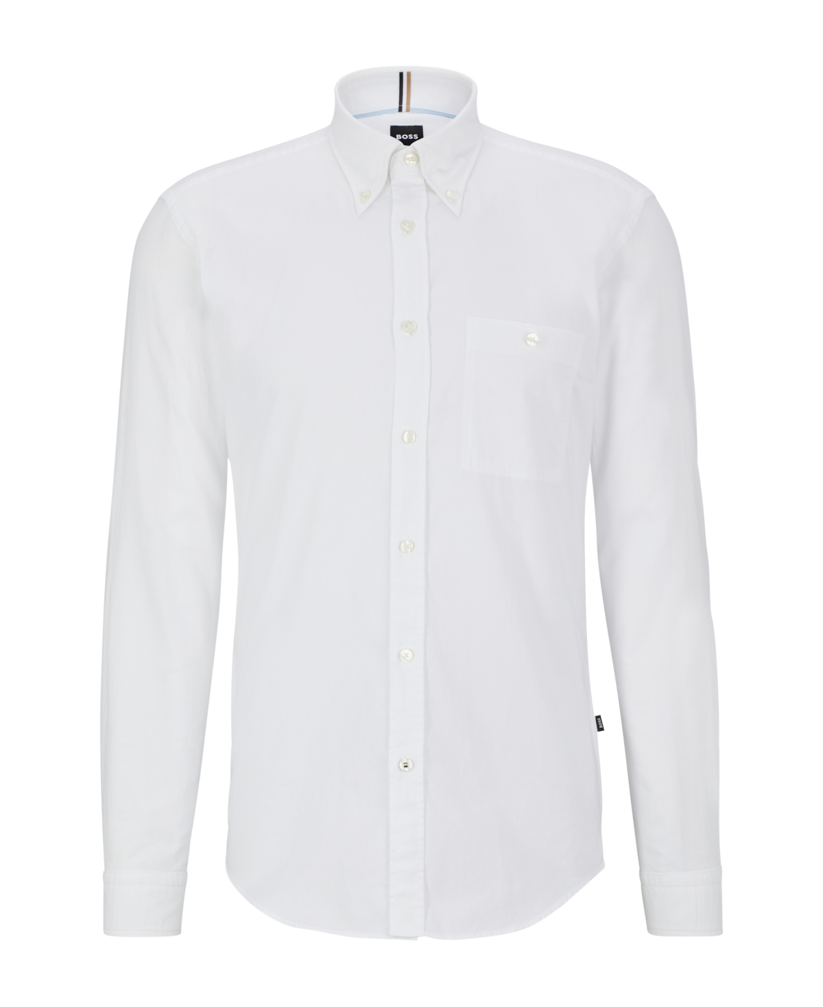 Boss by Hugo Boss Men's Oxford Cotton Slim-Fit Button-Down Dress Shirt