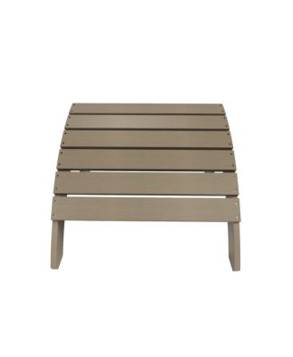 Outdoor Patio All-weather Modern Folding Ottoman