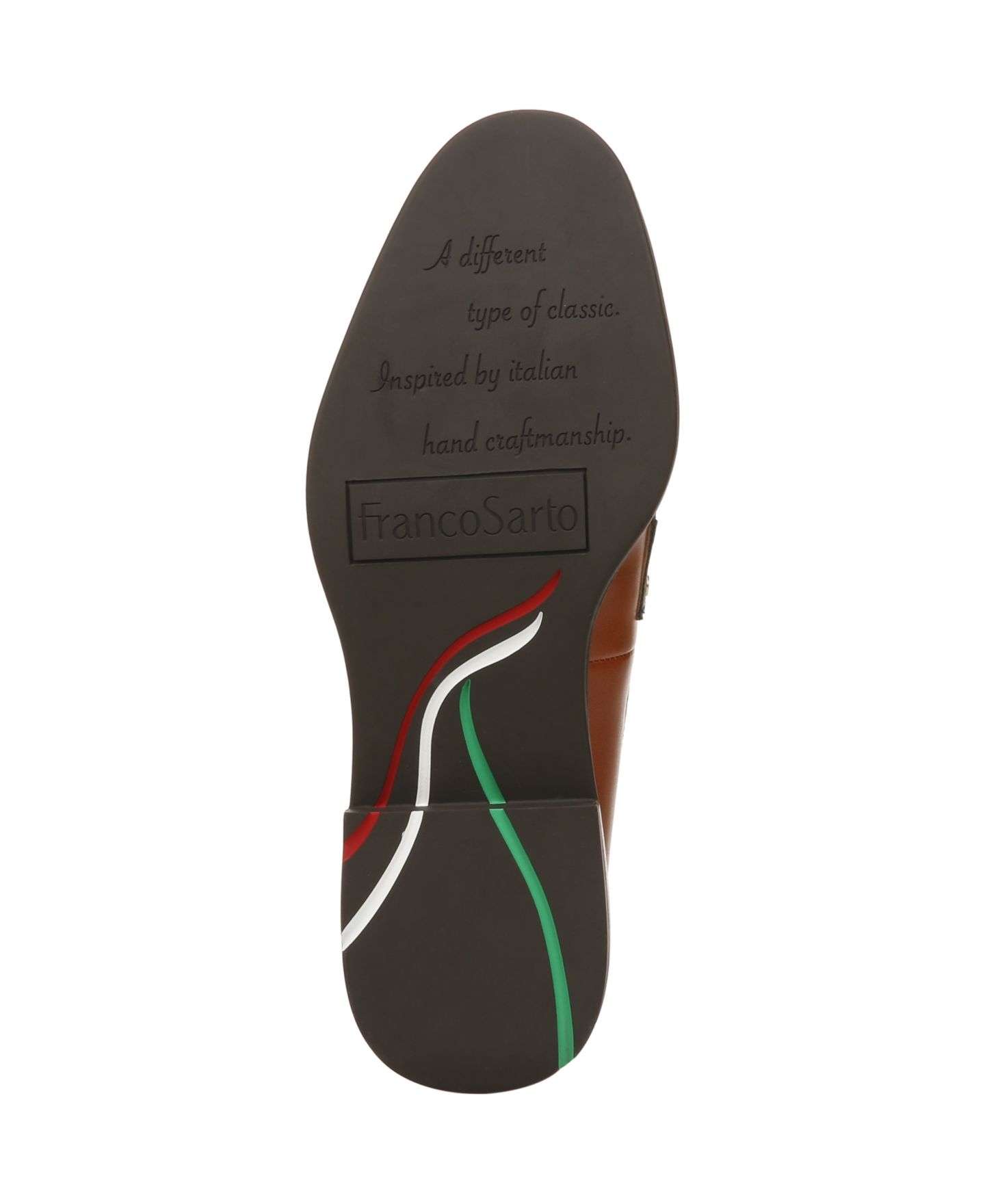 Женские туфли Franco Sarto Edith Almond Toe Penny, цвет: Коричневая искусственная кожа — фото 5