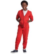 Mens red polo sweat suit online