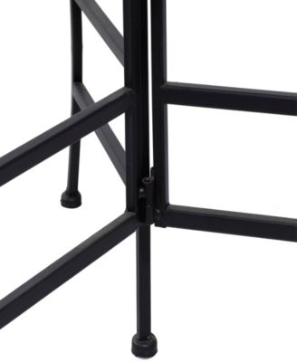 Metal Indoor Outdoor 3 Tier Floral Plant Stand 